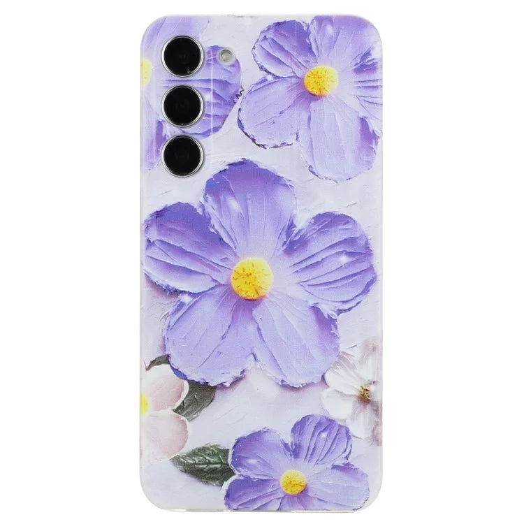 For Samsung Galaxy S23 Case Pattern Print Design Flexible TPU Phone Cover