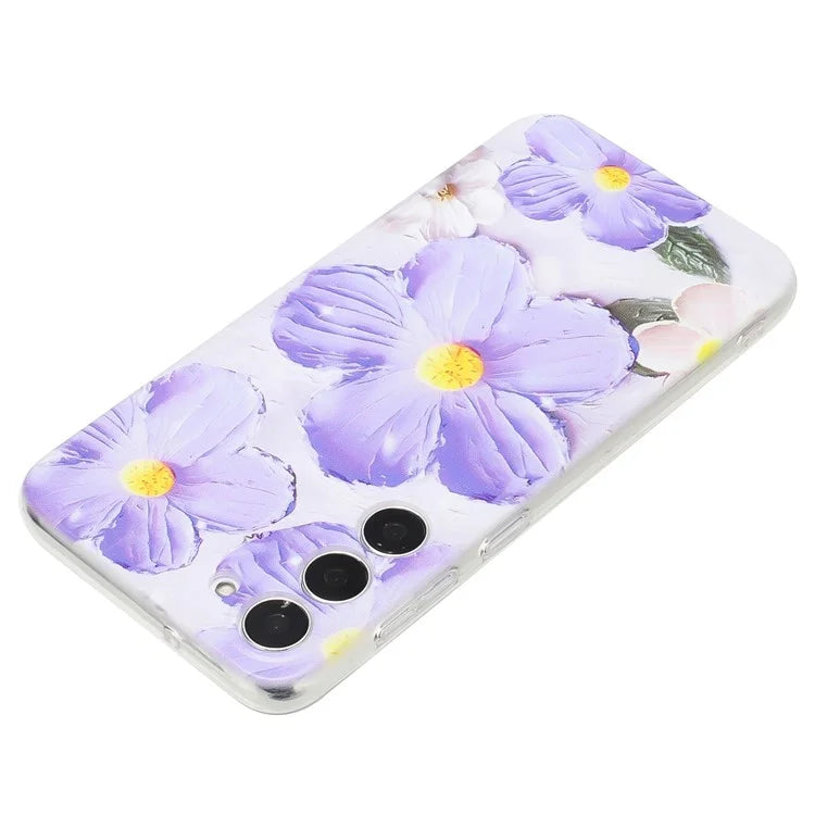 For Samsung Galaxy S23 Case Pattern Print Design Flexible TPU Phone Cover