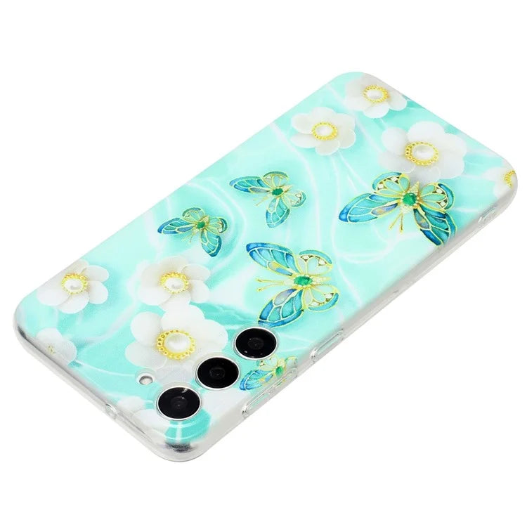 For Samsung Galaxy S23 Case Pattern Print Design Flexible TPU Phone Cover