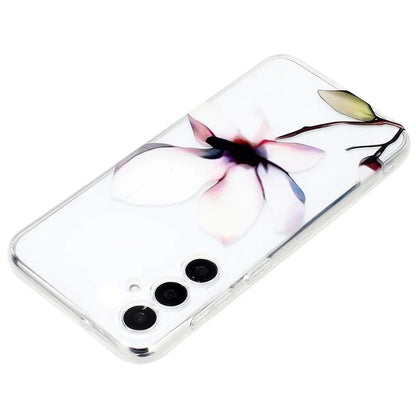 For Samsung Galaxy A24 4G (162.1 x 77.6 x 8.3mm) Soft TPU Case Pattern Printing Back Phone Cover