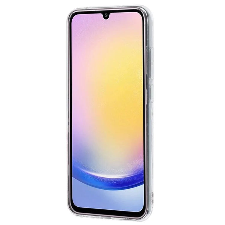 For Samsung Galaxy A24 4G (162.1 x 77.6 x 8.3mm) Soft TPU Case Pattern Printing Back Phone Cover