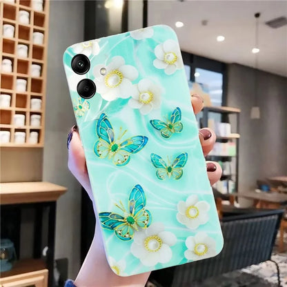 For Samsung Galaxy A05 4G Case TPU Scratch-proof Back Phone Cover with Printing Pattern
