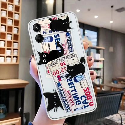 For Samsung Galaxy A05 4G Case TPU Scratch-proof Back Phone Cover with Printing Pattern