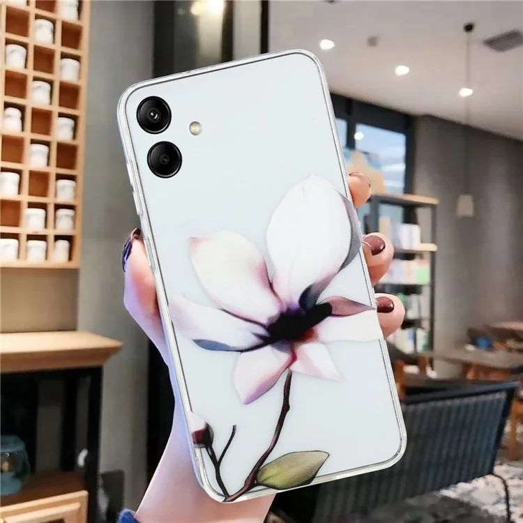 For Samsung Galaxy A05 4G Case TPU Scratch-proof Back Phone Cover with Printing Pattern