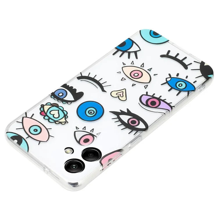 For Samsung Galaxy A05 4G Case TPU Scratch-proof Back Phone Cover with Printing Pattern