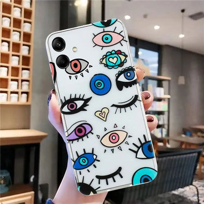 For Samsung Galaxy A05 4G Case TPU Scratch-proof Back Phone Cover with Printing Pattern