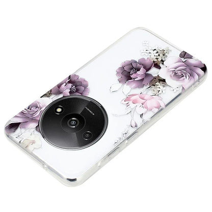 For Xiaomi Redmi A3 / Poco C61 4G TPU Case Pattern Printing Drop Protection Phone Protective Cover