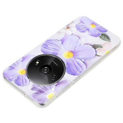 For Xiaomi Redmi A3 / Poco C61 4G TPU Case Pattern Printing Drop Protection Phone Protective Cover