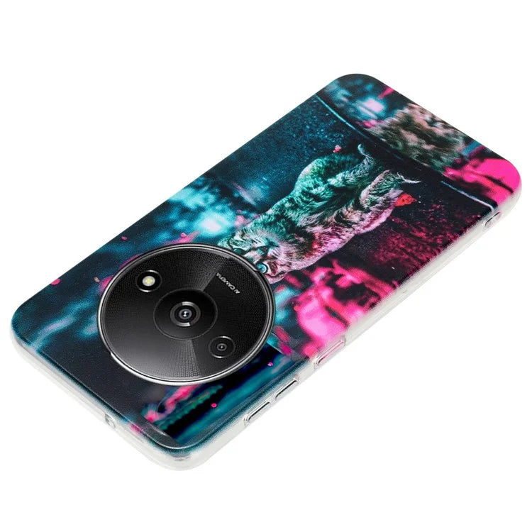 For Xiaomi Redmi A3 / Poco C61 4G TPU Case Pattern Printing Drop Protection Phone Protective Cover