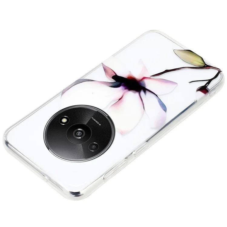 For Xiaomi Redmi A3 / Poco C61 4G TPU Case Pattern Printing Drop Protection Phone Protective Cover