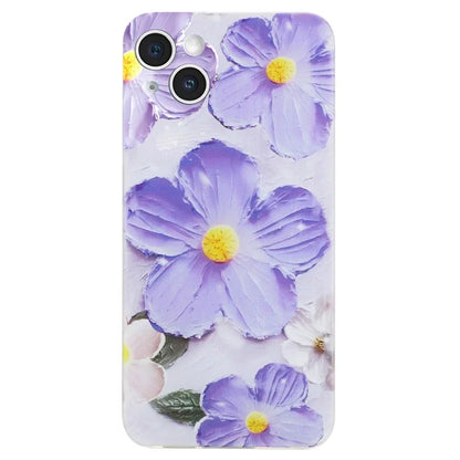 For iPhone 15 Plus Case Pattern Printing TPU Anti-scratch Cell Phone Cover