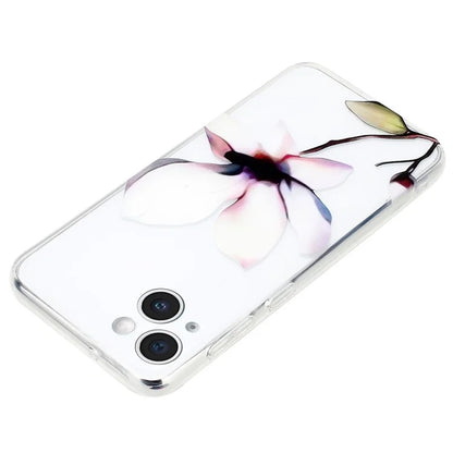 For iPhone 14 Plus Case TPU Pattern Printing Phone Guard Cover