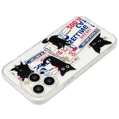 TPU Case for iPhone 14 Pro Max Shell Pattern Printing Protective Back Cover