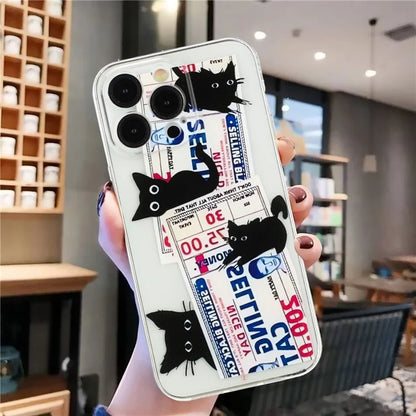 TPU Case for iPhone 14 Pro Max Shell Pattern Printing Protective Back Cover