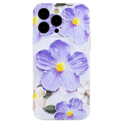 For iPhone 14 Pro Case Pattern Printing TPU Drop-proof Phone Cover
