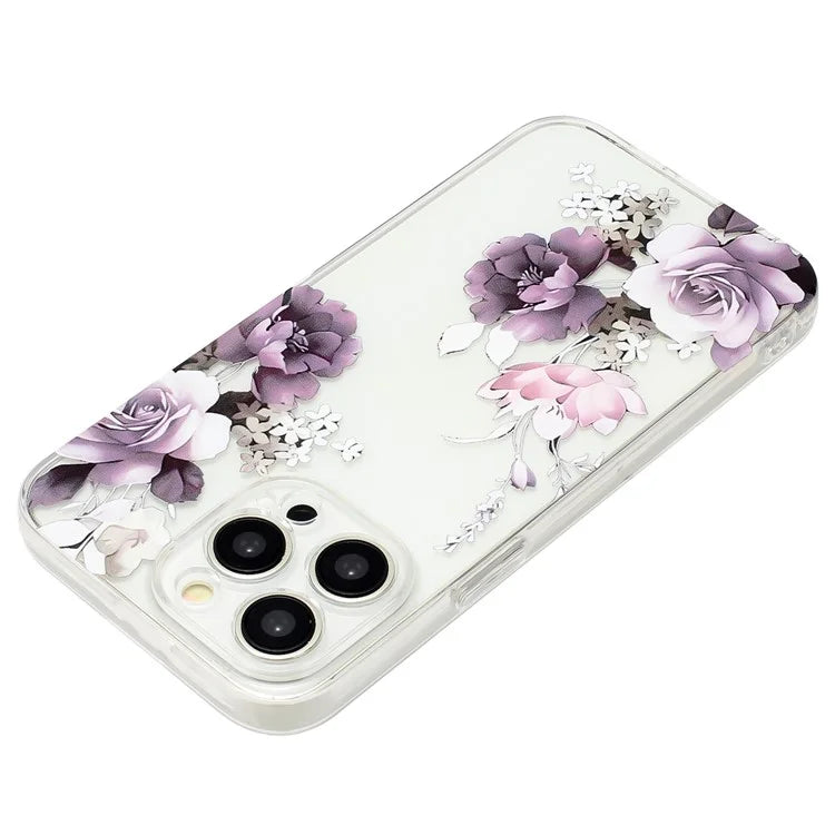For iPhone 14 Pro Case Pattern Printing TPU Drop-proof Phone Cover