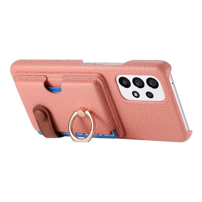 Y2 Kickstand Case for Samsung Galaxy A13 4G PU+PC+TPU Phone Cover