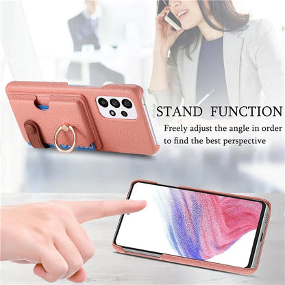 Y2 Kickstand Case for Samsung Galaxy A13 4G PU+PC+TPU Phone Cover