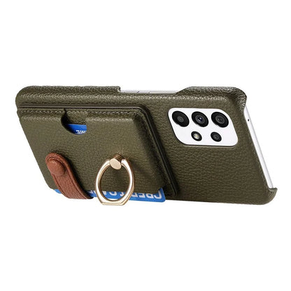 Y2 Kickstand Case for Samsung Galaxy A13 4G PU+PC+TPU Phone Cover