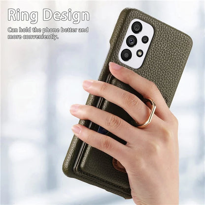 Y2 Kickstand Case for Samsung Galaxy A13 4G PU+PC+TPU Phone Cover