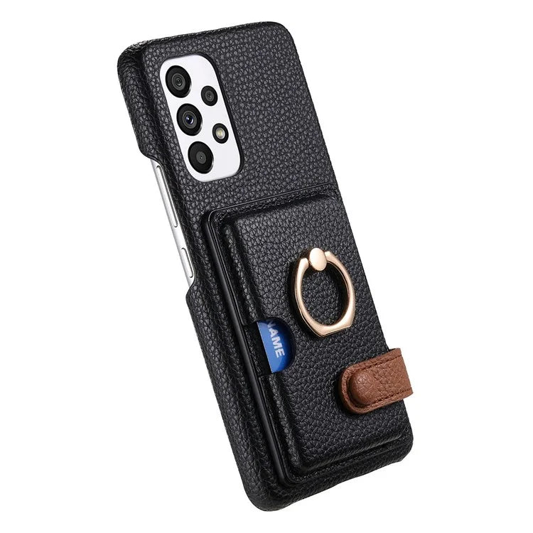 Y2 Kickstand Case for Samsung Galaxy A13 4G PU+PC+TPU Phone Cover