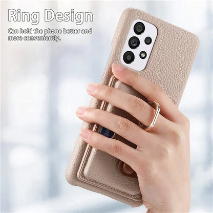 Y2 Kickstand Case for Samsung Galaxy A13 4G PU+PC+TPU Phone Cover