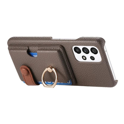 Y2 Kickstand Case for Samsung Galaxy A13 4G PU+PC+TPU Phone Cover
