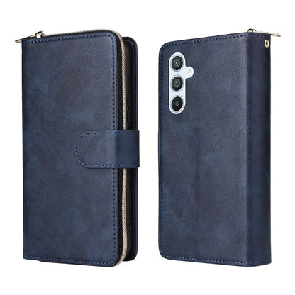 For Samsung Galaxy A54 5G Magnetic Phone Case Zipper Pocket PU Leather Wallet Cover