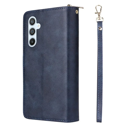 For Samsung Galaxy A54 5G Magnetic Phone Case Zipper Pocket PU Leather Wallet Cover