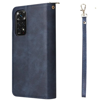 For Xiaomi Redmi Note 11 Pro 4G (Mediatek) / 11 Pro 5G (Qualcomm) / 12 Pro 4G Case Zipper Leather Cover