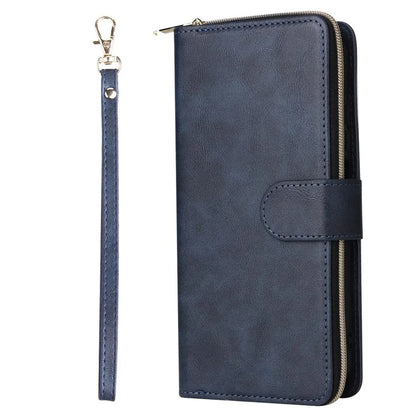 For Xiaomi Redmi Note 11S 4G / Note 11 4G (Qualcomm) Case Zipper Wallet Phone Leather Cover