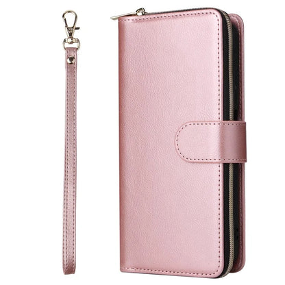 For Xiaomi Redmi Note 11S 4G / Note 11 4G (Qualcomm) Case Zipper Wallet Phone Leather Cover