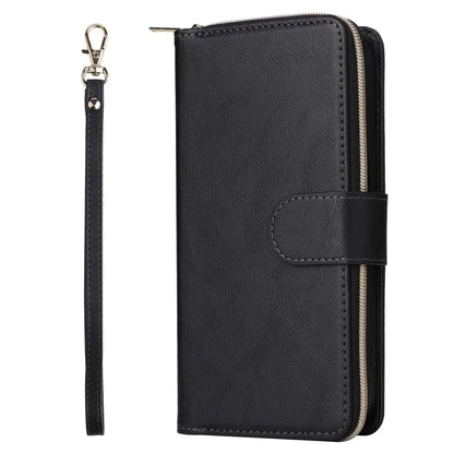 For Xiaomi Redmi Note 13 Pro 4G / Poco M6 Pro 4G Leather Case Zipper Wallet Phone Cover