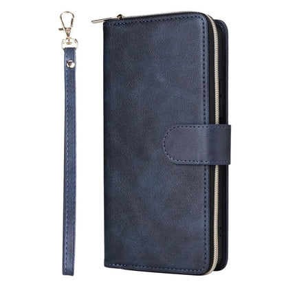 For Xiaomi Redmi Note 13 Pro 5G / Poco X6 5G Case Zipper Pocket Leather Stand Phone Cover