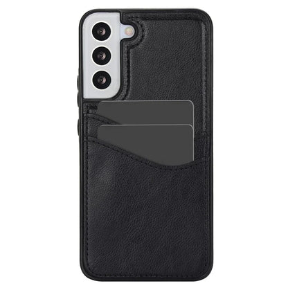 For Samsung Galaxy S22+ 5G Multifunction Phone Shell Card Slot PU+TPU Mobile Phone Case