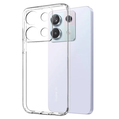 NORTHJO For Xiaomi Redmi Note 13 Pro 5G / Poco X6 5G Case Anti-fall TPU Protective Shell with Tempered Glass Film