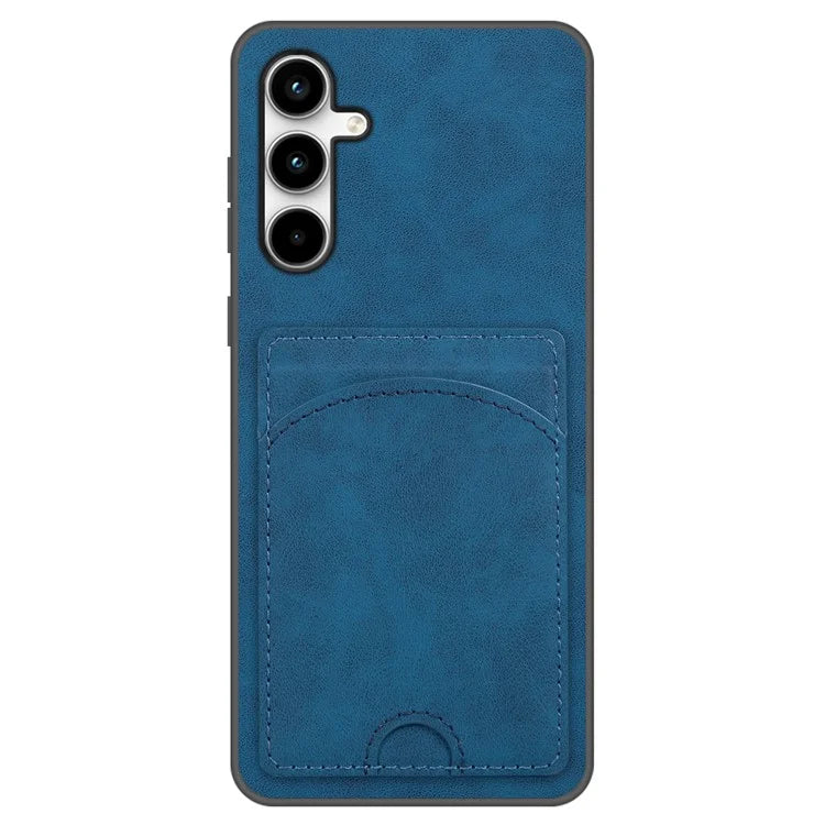For Samsung Galaxy A55 5G Case Card Slot PU+PC+TPU Kickstand Phone Cover