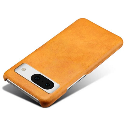 For Google Pixel 8a Case Calf Texture PU Leather Hard PC Phone Cover