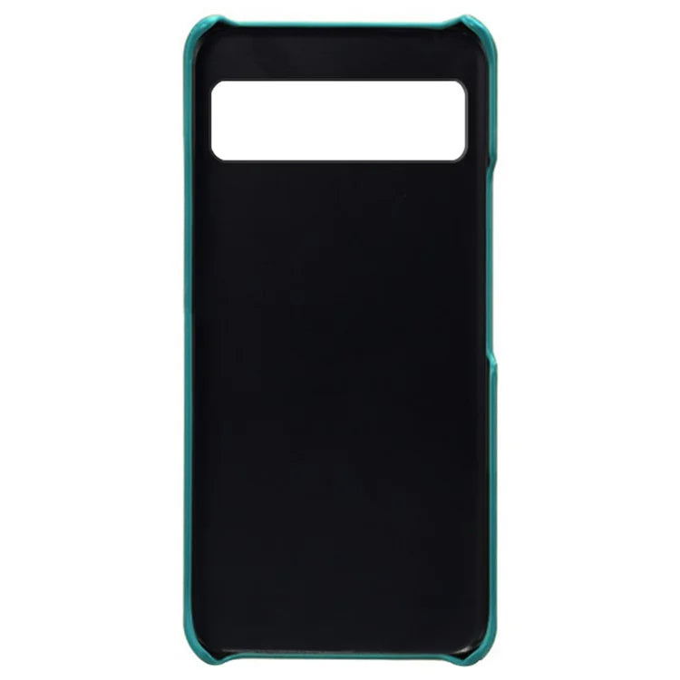 For Google Pixel 8a Case Calf Texture PU Leather Hard PC Phone Cover