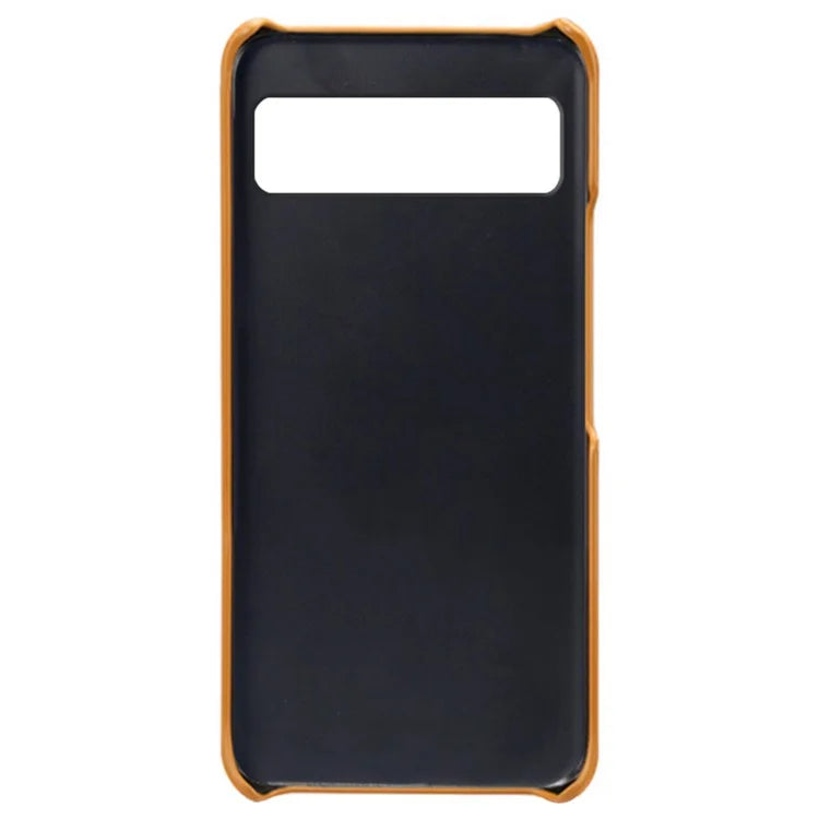 For Google Pixel 8 Phone Case Calf Texture PU Leather Coated PC Back Cover
