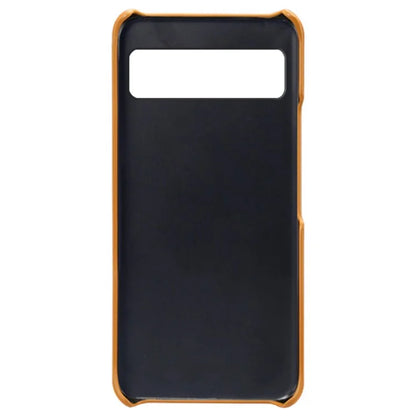 For Google Pixel 8 Phone Case Calf Texture PU Leather Coated PC Back Cover
