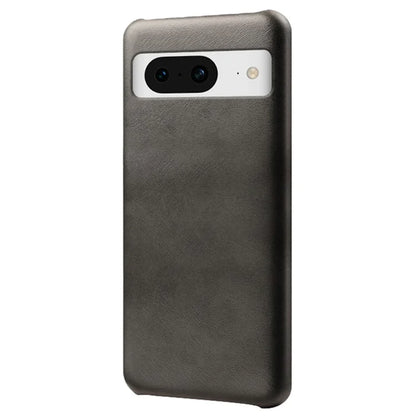 For Google Pixel 8 Phone Case Calf Texture PU Leather Coated PC Back Cover