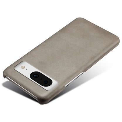 For Google Pixel 8 Phone Case Calf Texture PU Leather Coated PC Back Cover