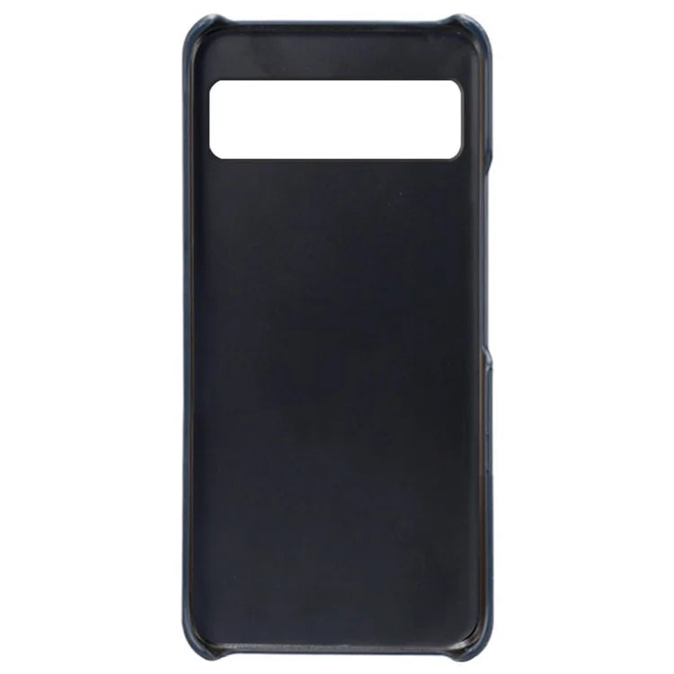 For Google Pixel 8 Phone Case Calf Texture PU Leather Coated PC Back Cover