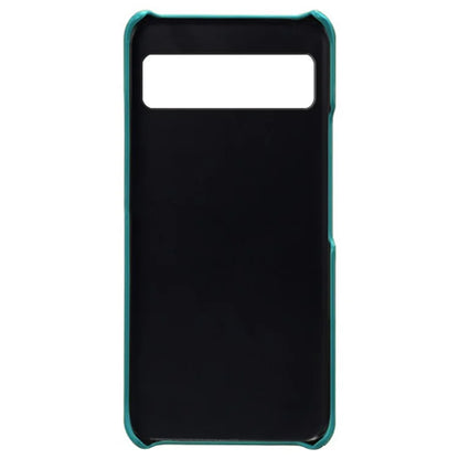 For Google Pixel 8 Phone Case Calf Texture PU Leather Coated PC Back Cover