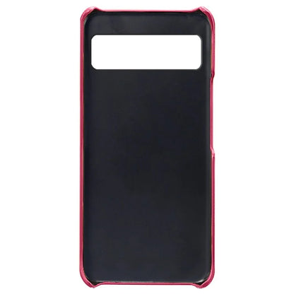 For Google Pixel 8 Phone Case Calf Texture PU Leather Coated PC Back Cover