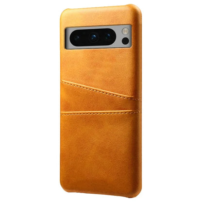 For Google Pixel 8 Pro Slim Case Card Slots PU+PC Phone Cover