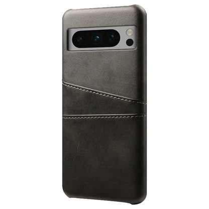 For Google Pixel 8 Pro Slim Case Card Slots PU+PC Phone Cover
