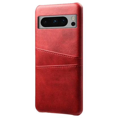 For Google Pixel 8 Pro Slim Case Card Slots PU+PC Phone Cover