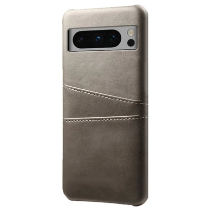 For Google Pixel 8 Pro Slim Case Card Slots PU+PC Phone Cover